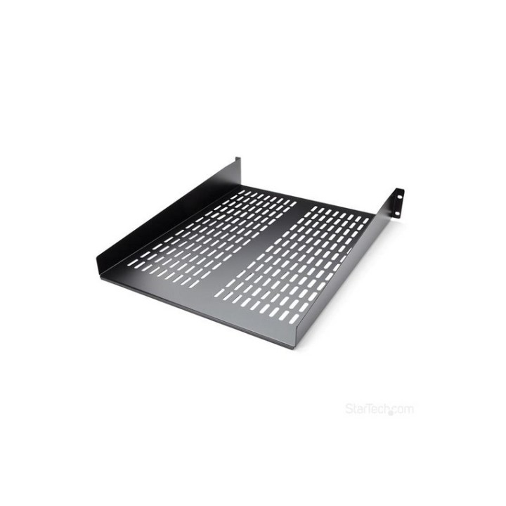 StarTech.com Ripiano per montaggio a rack con fessure 22" 2U - Ripiano per armad