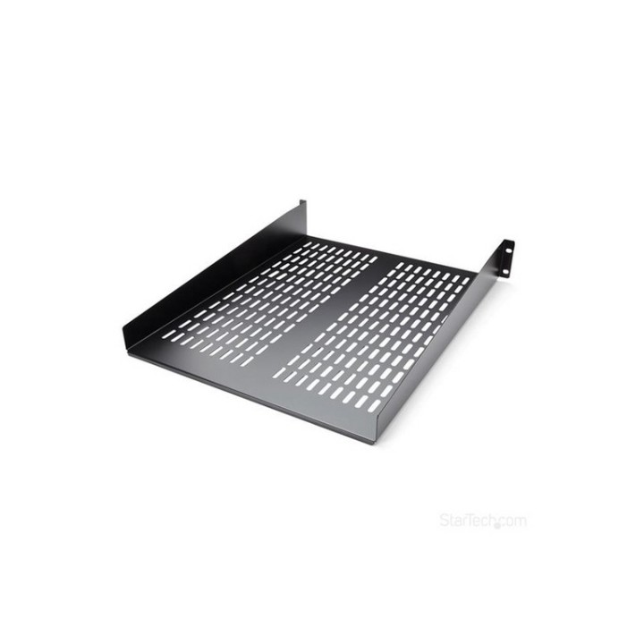 StarTech.com Ripiano per montaggio a rack con fessure 22" 2U - Ripiano per armad