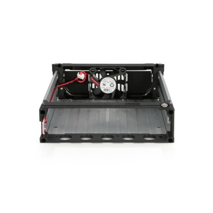StarTech.com Cassetto rack portatile per disco rigido SATA da 5,25", robusto, in