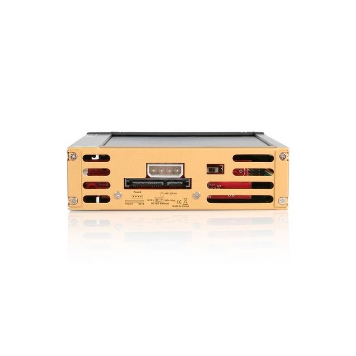 StarTech.com Cassetto rack portatile per disco rigido SATA da 5,25", robusto, in