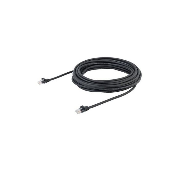 Startech Cavo di Rete da 10m Nero Cat5e Ethernet RJ45 Antigroviglio - Cavo Patch (45PAT10MBK)