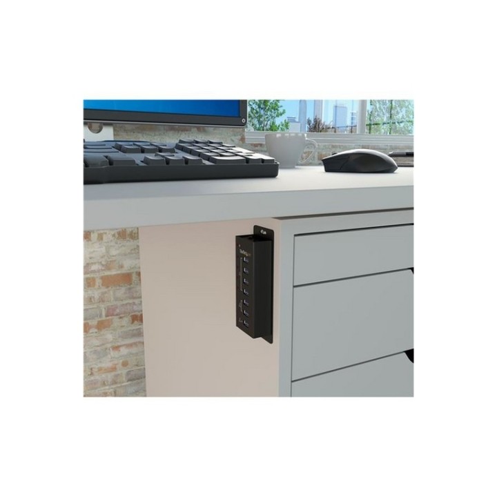 Startech Hub USB 3.0 alimentato a 4 porte con 3 porte di ricarica USB dedicate (