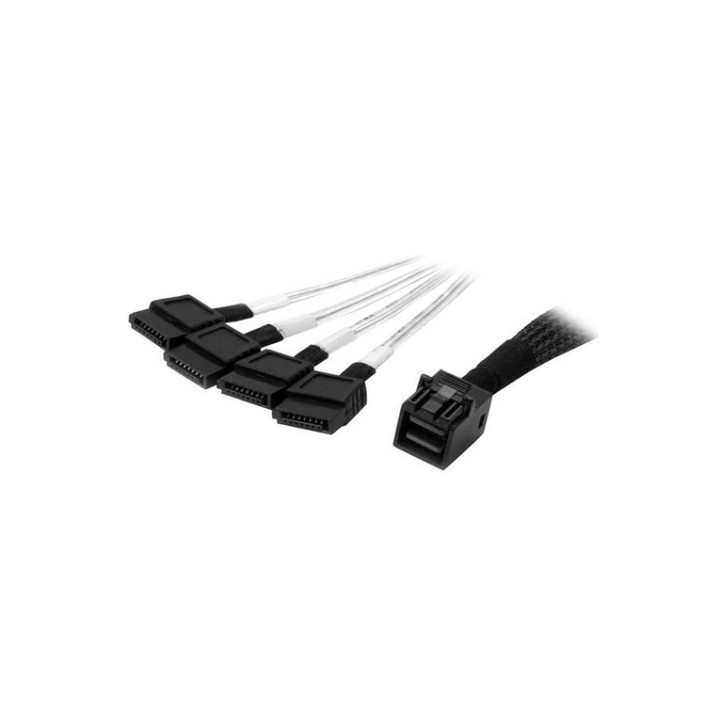 StarTech Cavo interno Mini SAS a SATA da 1m - SFF-8643 a 4x SATA - Cavo SATA / S (SAS43SAT1M)