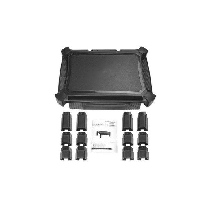 Startech Supporto per Monitor con cassetto Altezza regolabile - Supporta Schermo (MONSTADJD)