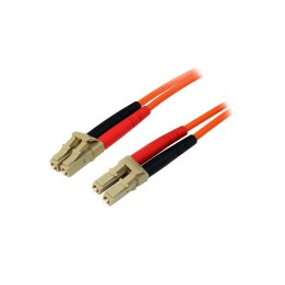 StarTech.com Cavo in fibra ottica da 2 m - Duplex multimodale 50/125 - LSZH - LC (50FIBLCLC2)