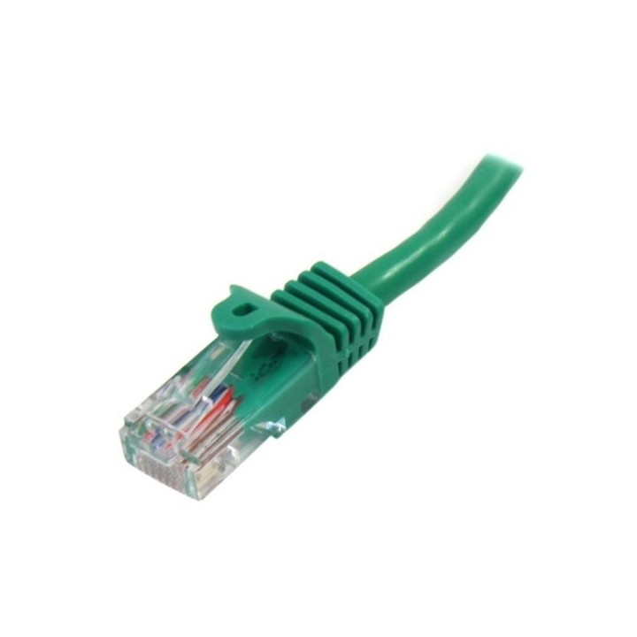 Startech Cavo di Rete da 50cm Verde Cat5e Ethernet RJ45 Antigroviglio - Cavo Pat (45PAT50CMGN)