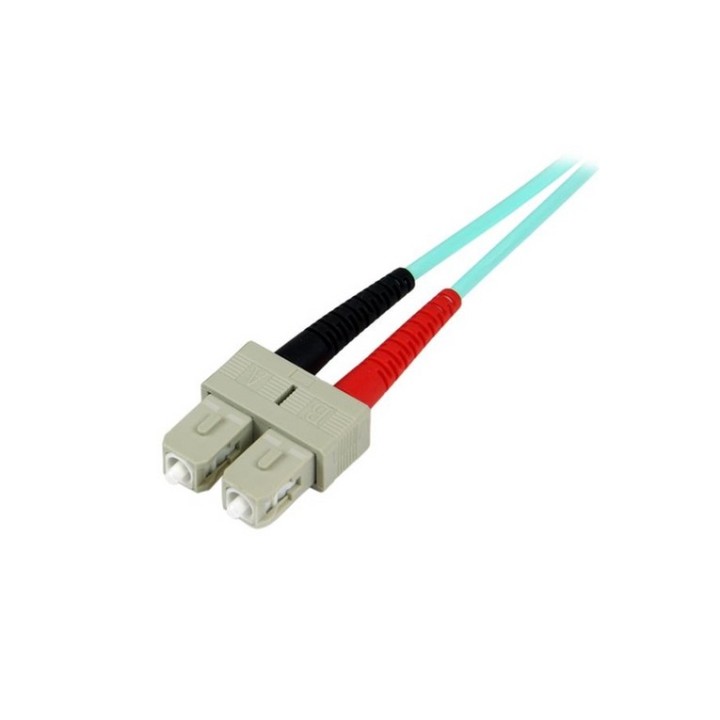 StarTech.com Cavo in fibra ottica duplex da 2m. - Cavo multimodale 50/125 LC-SC (A50FBLCSC2)