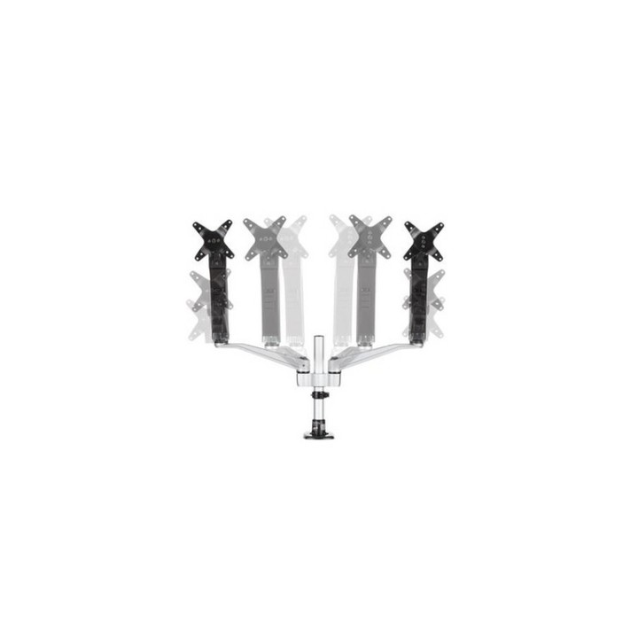 Startech Supporto Doppio Monitor bracci articolati - Impilabile - Kit montaggio (ARMDUAL30)