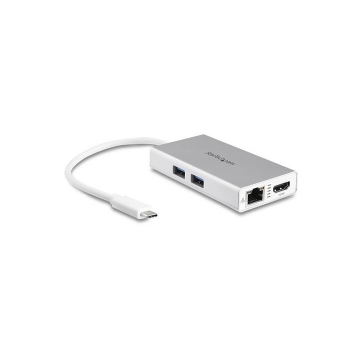 StarTech.com Adattatore Multifunzione USB-C - PD - 4K HDMI - Gbe - USB3.0 - Dock