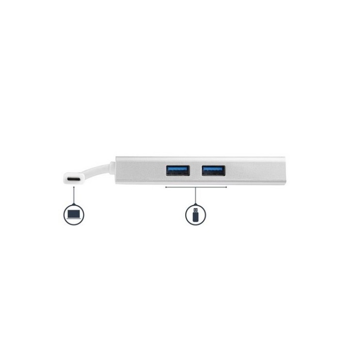 StarTech.com Adattatore Multifunzione USB-C - PD - 4K HDMI - Gbe - USB3.0 - Dock