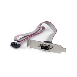 StarTech.com Piastra seriale per porte a basso profilo 0,4 m - Pannello seriale