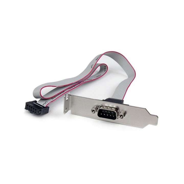 StarTech.com Piastra seriale per porte a basso profilo 0,4 m - Pannello seriale (PLATE9M16LP)