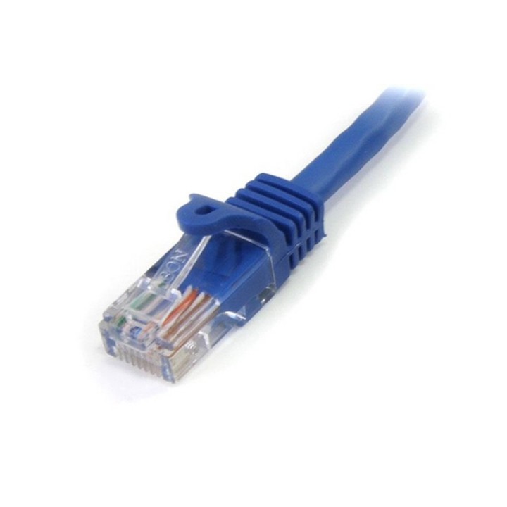 Startech Cavo di rete CAT5e - Cavo Patch Ethernet RJ45 UTP blu da 5m antigrovigl