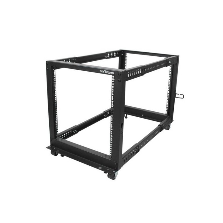 StarTech.com Armadio Server Rack con 4 staffe a Telaio Aperto 12U con profondità