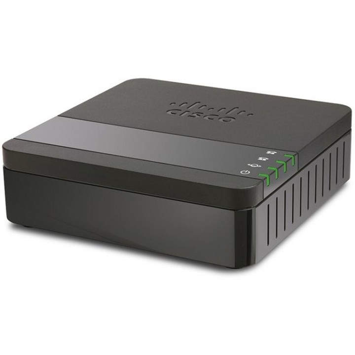 Cisco ATA 191 - Adattatore per telefono VoIP - 100Mb LAN montabile a parete (ATA191-K9)