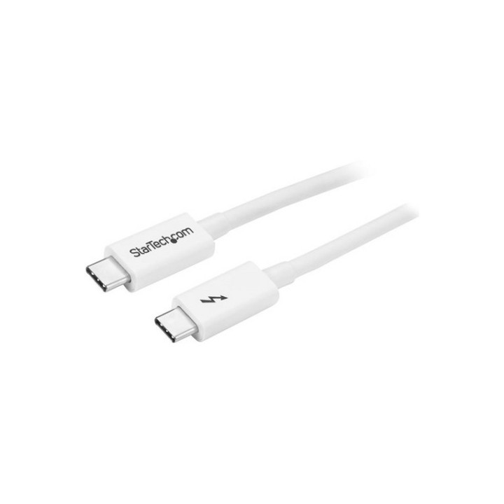StarTech 3.3ft (1m) Thunderbolt 3 Cable, 20Gbps, 100W PD, 4K Video, Thunderbolt-