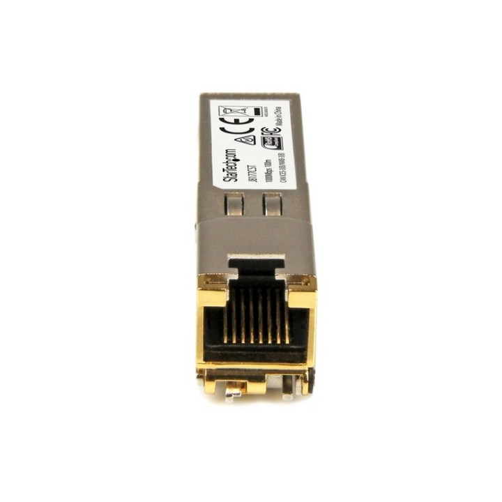 Startech Modulo Ricetrasmettitore Transceiver Gigabit RJ45 SFP in Rame - Compata