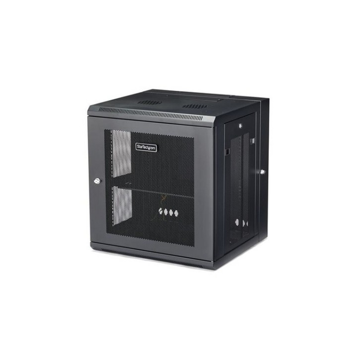 Startech Armadio per Server Rack Montabile a Parete 12U - Armadio a Cerniera fin