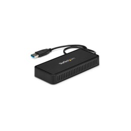 Startech Mini Docking Station USB a 2x DisplayPort - Dual 4K 60Hz - Docking stat (USBA2DPGB)