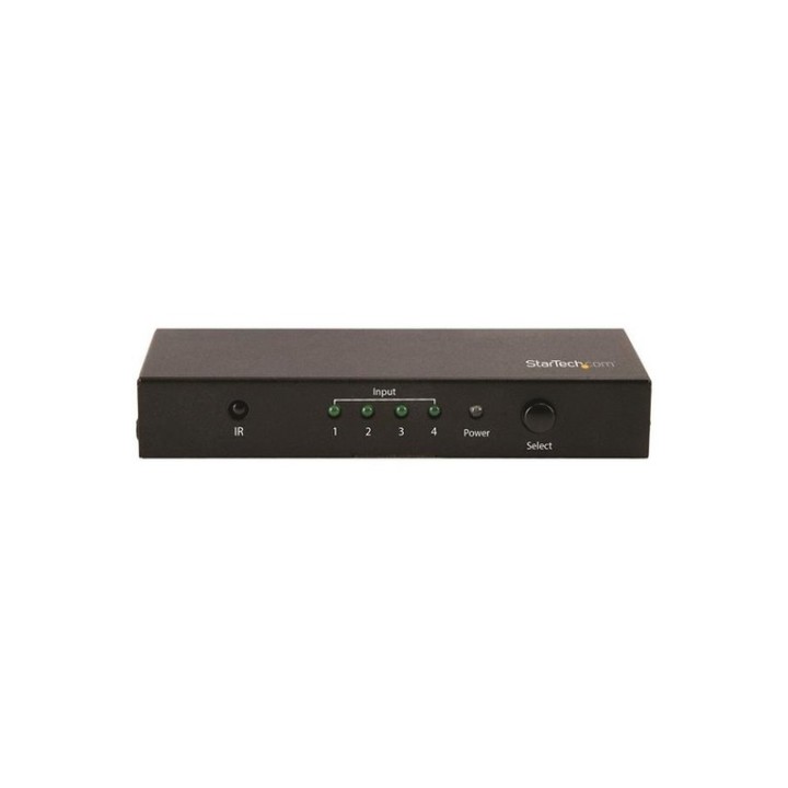 Startech Switch HDMI a 4 porte - Commutatore HDMI 4x1 - Ultra HD 4k 60Hz - Selet (VS421HD20)