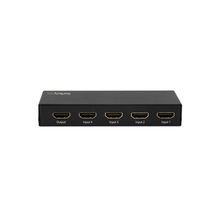 Startech Switch HDMI a 4 porte - Commutatore HDMI 4x1 - Ultra HD 4k 60Hz - Selet (VS421HD20)
