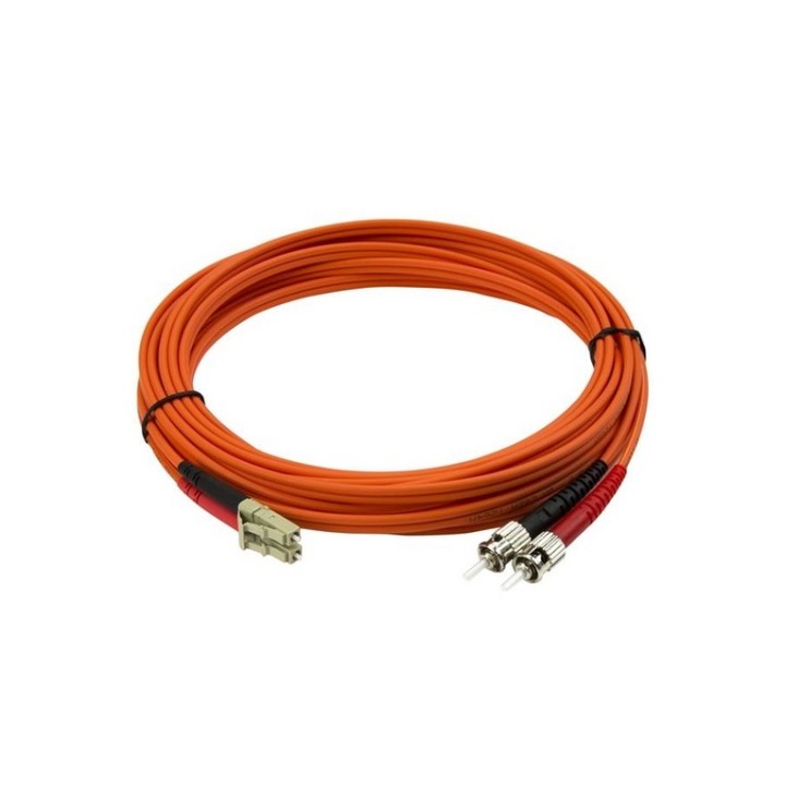 StarTech.com Cavo patch duplex in fibra multimodale 50/125 5 m LC - ST (50FIBLCS (50FIBLCST5)
