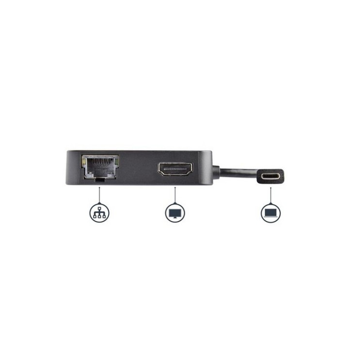 Startech Adattatore Multiporta USB-C per Portatili - 4k HDMI - GbE - USB Tipo C