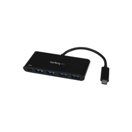 Startech Hub USB 3.0 a 4 porte con Power Devlivery - USB-C a 4x USB-A - Adattato (HB30C4AFPD)