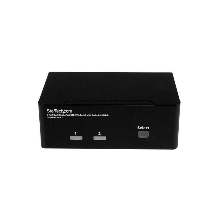 Startech Switch KVM a 2 porte DisplayPort per doppio Monitor - 4k 60hz - Switch