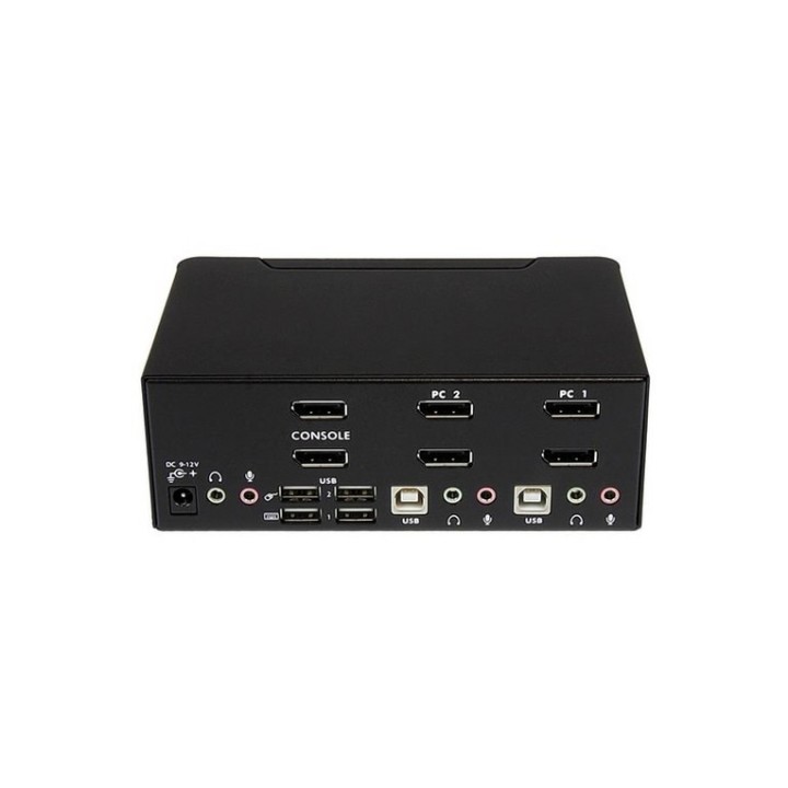 Startech Switch KVM a 2 porte DisplayPort per doppio Monitor - 4k 60hz - Switch