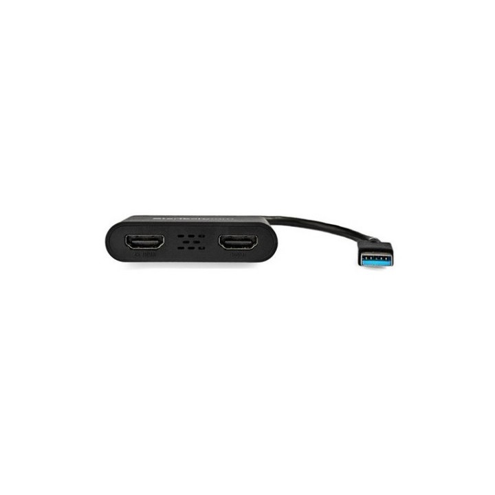 Startech Adattatore USB a dual HDMI - Convertitore USB a HDMI - 4K - Cavo adatta (USB32HD2)