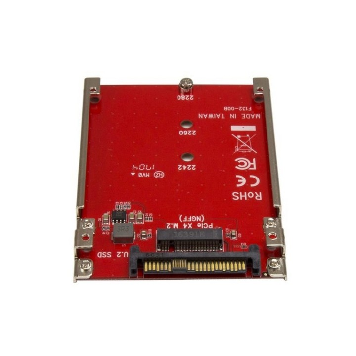 Startech Adattatore Host per Drive M.2 a U.2( SFF-8639) PCIe NVMe SSD - Adattato (U2M2E125)