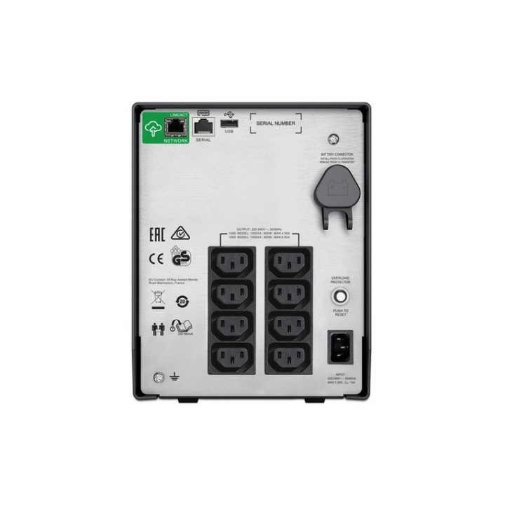 APC Smart-UPS SMC1000IC - UPS - 220/230/240 V c.a. V - 600 Watt - 1000 VA - USB (SMC1000IC)