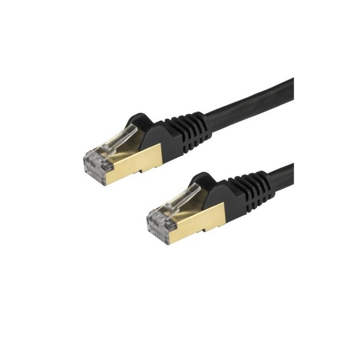 Startech 3m CAT6A Ethernet Cable, 10 Gigabit Shielded Snagless RJ45 100W PoE Pat