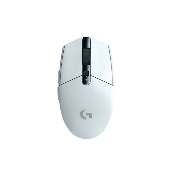Logitech G G305 - Mouse - ottica - 6 pulsanti - senza fili - 2.4 GHz - ricevitor