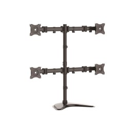Startech Supporto Articolabile VESA per 4 Monitor - Stand regolabile per 4 Scher (ARMBARQUAD)