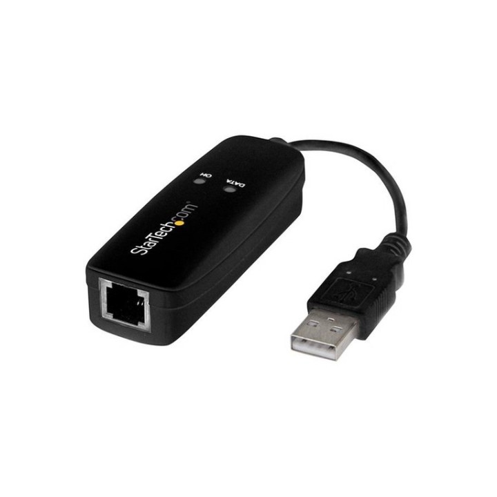 StarTech Modem Fax USB 2.0 - Modeme sterno da 56K per V.92 - Modem/dongle/adatta (USB56KEMH2)