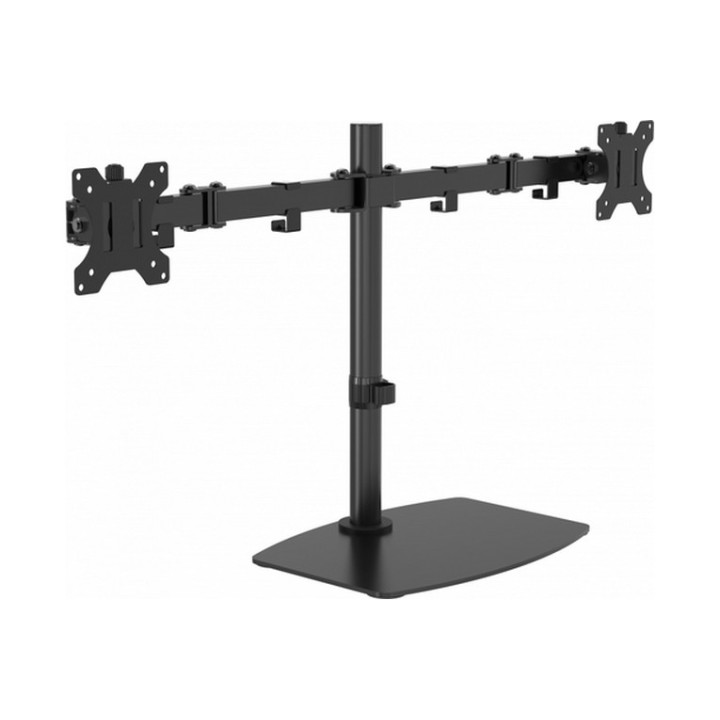 VISION Freestanding Dual Monitor Desk Stand - fits two display 13-27" with VESA