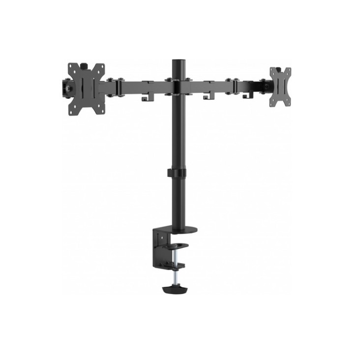 VISION Monitor Dual Desk Post Mount - fits display 13 - 27" with VESA sizes 75 x