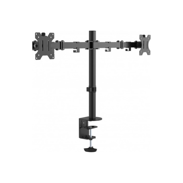 VISION Monitor Dual Desk Post Mount - fits display 13 - 27" with VESA sizes 75 x