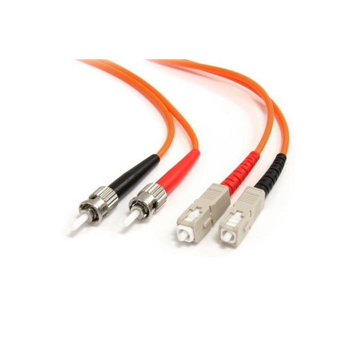 StarTech.com Cavo di rete patch ST - SC 62.5/125 multimodale duplex in fibra ott