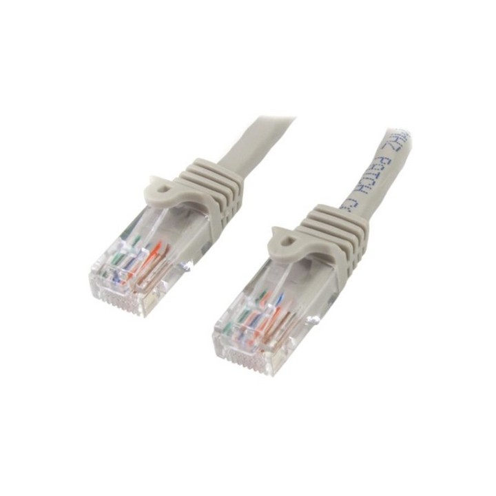 StarTech.com Cavo di Rete da 7m Grigio Cat5e Ethernet RJ45 Antigroviglio - Cavo
