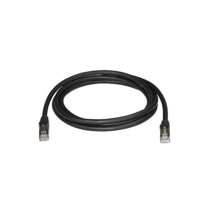 Startech 2m CAT6A Ethernet Cable, 10 Gigabit Shielded Snagless RJ45 100W PoE Pat (6ASPAT2MBK)