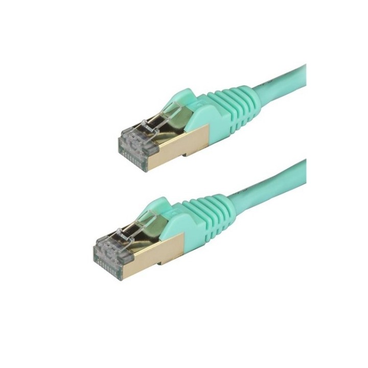 Startech 3m CAT6A Ethernet Cable, 10 Gigabit Shielded Snagless RJ45 100W PoE Pat