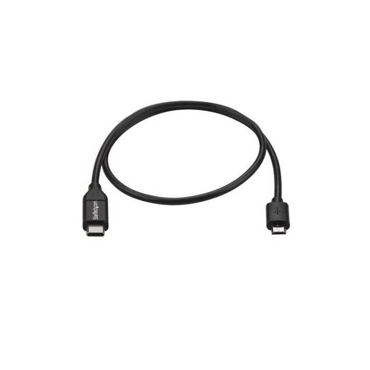 StarTech USB C to Micro USB Cable - 0.5m - M/M - Thunderbolt 3 Compatible - Micr (USB2CUB50CM)