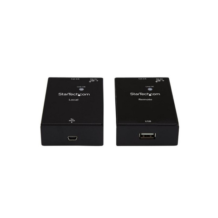 Startech Extender Ethernet USB 2.0 a 1 porta via Cat5/Cat6 - 50m - Estensore USB (USB2001EXTV)