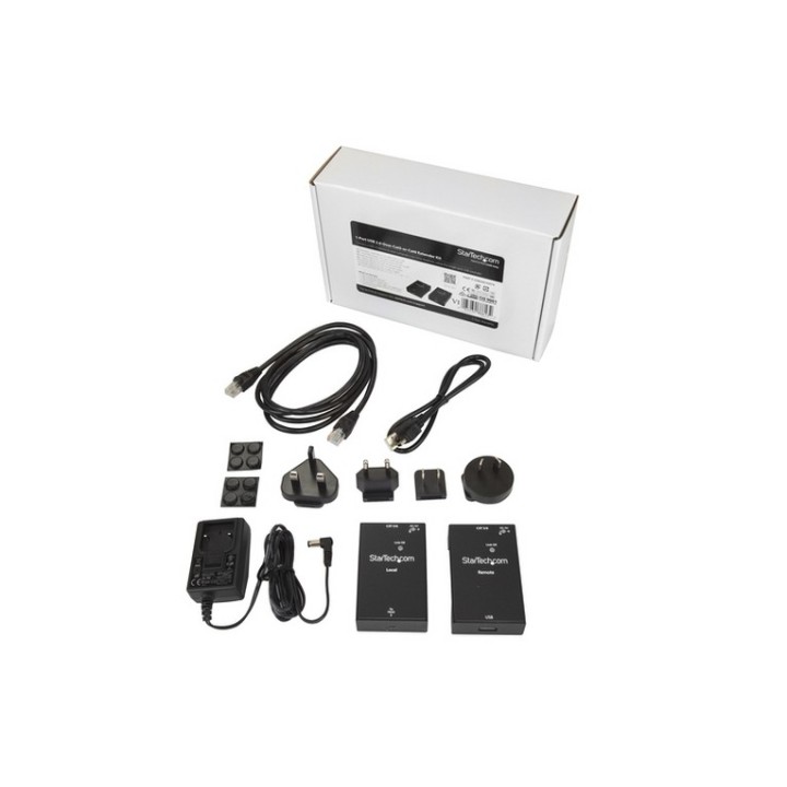 Startech Extender Ethernet USB 2.0 a 1 porta via Cat5/Cat6 - 50m - Estensore USB (USB2001EXTV)
