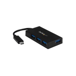 Startech Hub USB 3.0 a 4 porte - Perno e Concentratore USB-C a 4x USB-A - Adatta