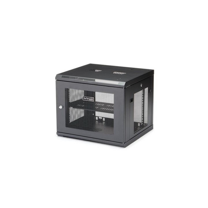 Startech Armadio per Server Rack Montabile a Parete 9U - Armadio a Cerniera fino
