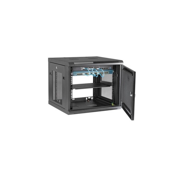 Startech Armadio per Server Rack Montabile a Parete 9U - Armadio a Cerniera fino